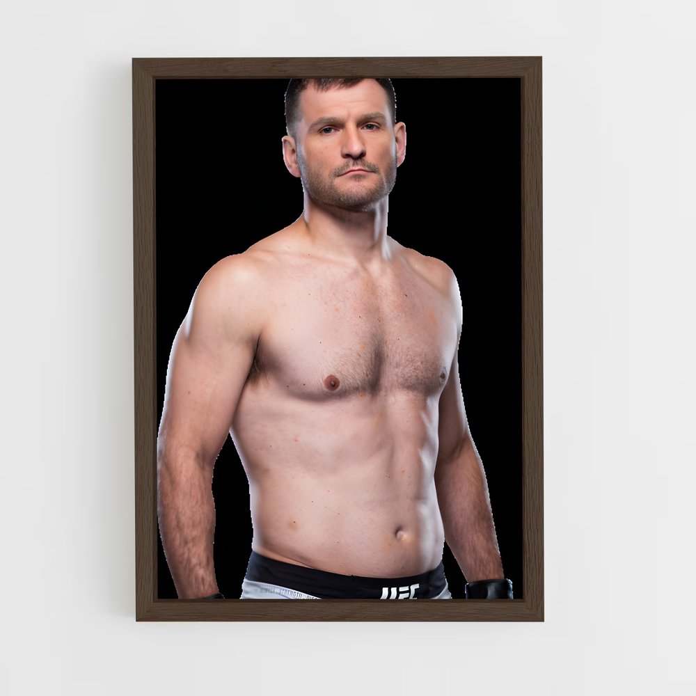 Poster Le Champion de l'Octogone – affiche MMA (vue 5)